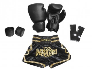 Kids Muay Thai Set Pack : 121-Black