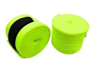 Kanong Elastic Muay Thai Boxing Hand wraps : Lime