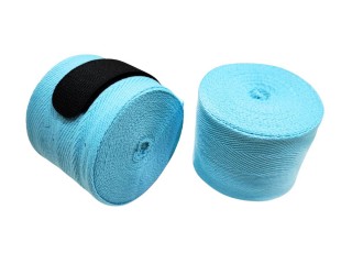 Kanong Elastic Muay Thai Boxing Hand wraps : Skyblue
