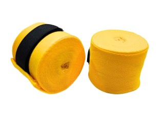 Kanong Elastic Muay Thai Boxing Hand wraps : Yellow