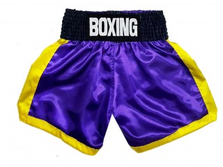 Kanong Customized Boxing Trunks : KNBXCUST-2050-Purple