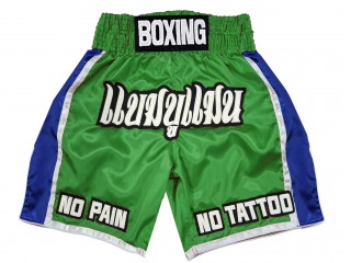 Kanong Customized Boxing Trunks : KNBXCUST-2051-Green