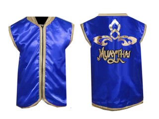 Kanong Custom Muay Thai Cornerman Jacket : 121-Blue