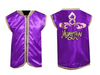Kanong Custom Muay Thai Cornerman Jacket : 121-Purple