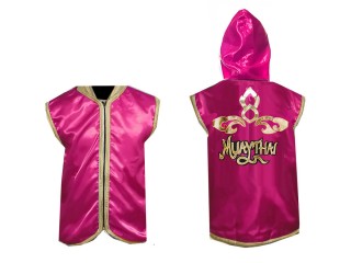 Customize Muay Thai Hooded Jacket : 121-Rose