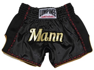 Custom-designed Muay Thai Shorts : KNSCUST-1271-Black