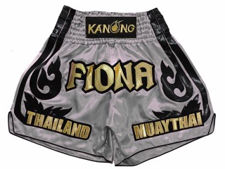 Custom Thai Shorts : KNSCUST-1246-Grey