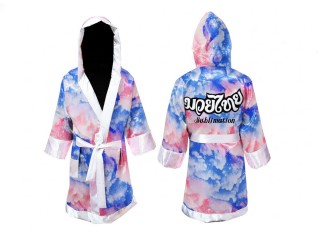 Custom Sublimation Printed Muay Thai Boxing Robe