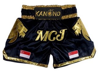 Custom Muay Thai Shorts Thailand with name : KNSCUST-1329