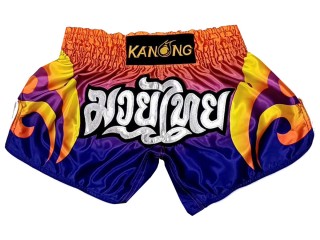 Made in Thailand Retro Muay Thai Shorts : KNSRTO-507