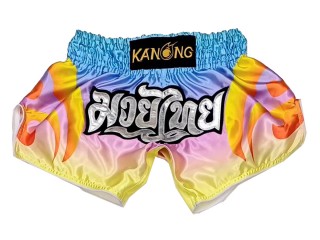 Made in Thailand Retro Muay Thai Shorts : KNSRTO-508