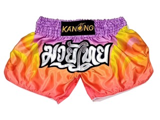 Made in Thailand Retro Muay Thai Shorts : KNSRTO-509
