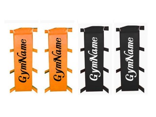 Custom Muay Thai Boxing Ring Corner Cushions (set of 4) : Orange/Black