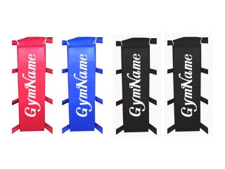 Custom Muay Thai Boxing Ring Corner Cushions (set of 4) : Red/Blue/Black