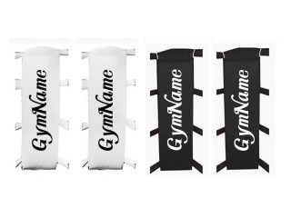 Custom Muay Thai Ring Corner Pads (set of 4) : White/Black