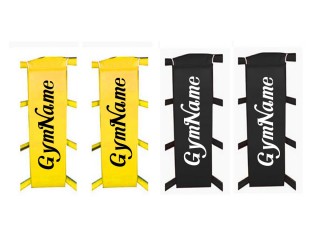 Custom Muay Thai Ring Corner Pads (set of 4) : Yellow/Black
