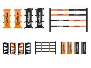 Custom Boxing Ring Cover Set : Orange/Black