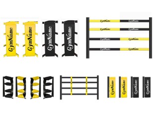 Custom Muay Thai Ring Cover Set : Yellow/Black