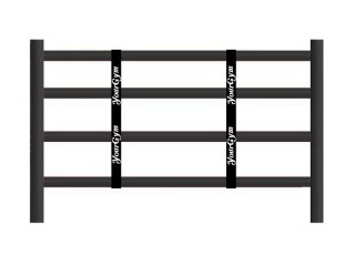 Custom Black Muay Thai Ring Rope Separators