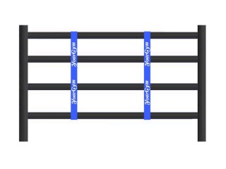 Custom Blue Muay Thai Ring Rope Separators