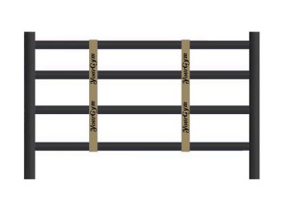 Custom Gold Muay Thai Ring Rope Separators