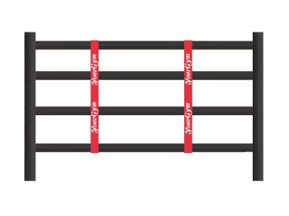Custom Red Boxing Ring Rope Separators