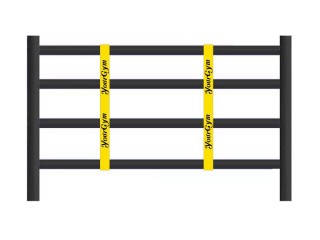 Custom Yellow Muay Thai Ring Rope Separators