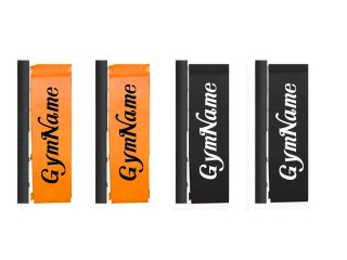 Custom Orange/Black Boxing Ring Turnbuckle Corner Wraps (Set of 4)