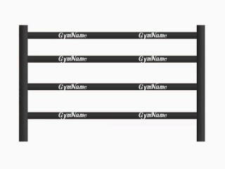 Customize Black Boxing Ring Rope Covers 3m , Full set 16 pcs (4x4m Ring)