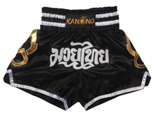 Muay Thai pants : KNS-143-Black