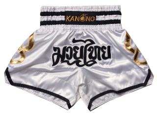 Muay Thai pants : KNS-143-White