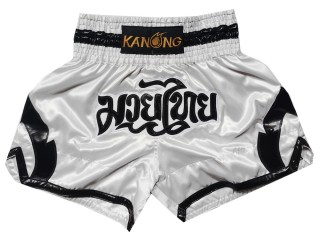 Muay Thai pants : KNS-144-White