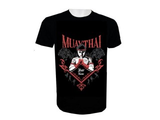 Your Name Muay Thai T-Shirt Add Name or Text : KNTSHCUST-001
