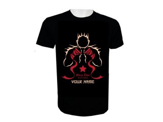 Your Name Muay Thai T-Shirt Add Name or Text : KNTSHCUST-002