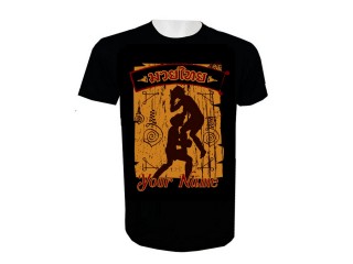 Your Name Muay Thai T-Shirt Add Name or Text : KNTSHCUST-005