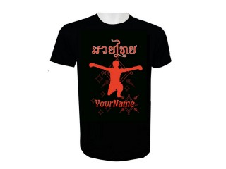 Personalized Muay Thai T-Shirt Add Name or Text : KNTSHCUST-012