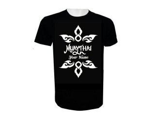 Print Your Name Muay Thai T-Shirt Add Name or Text : KNTSHCUST-021