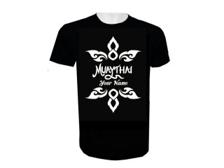 Customize Muay Thai T-Shirt Add Name or Text : KNTSHCUST-021