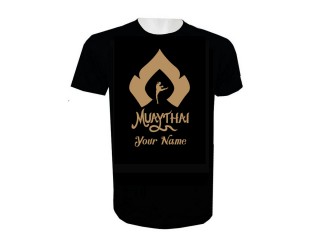 Customize Muay Thai T-Shirt Add Name or Text : KNTSHCUST-022