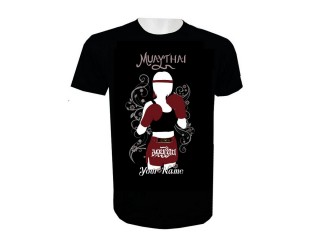 Your Name Muay Thai T-Shirt Add Name or Text : KNTSHCUSTWO-003