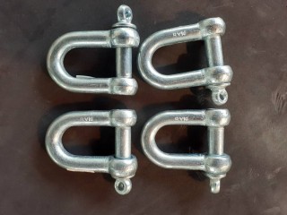 High quality steel U-Skin, Shackles Boxing Ring Shackle, Ring Shackle : Pack of 4