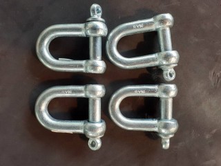 High quality steel U-Skin , Shackles Boxing Ring Shackle, Ring Shackle : Pack of 4