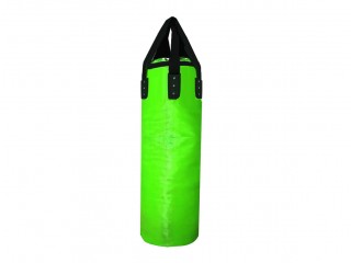 [Unfilled] [Add logo] Custom Muay Thai Heavy Bag for Gym Use : Lime [150 cm]