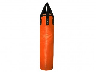 [Unfilled] [Add logo] Custom Muay Thai Heavy Bag for Gym Use : Orange [180 cm]