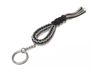 Bangkok Souvenir - Mongkol Keyring : Black and Silver