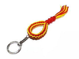 Bangkok Souvenir - Mongkol Keyring : Yellow/Red