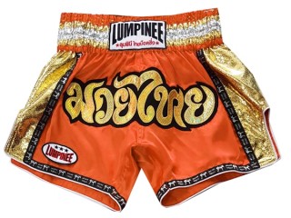 Lumpinee Muay Thai Boxing Shorts : LUM-045-Orange