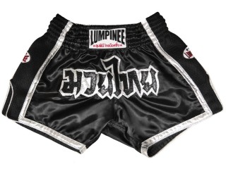 Lumpinee Mens Muay Thai Boxing Shorts : LUMRTO-005-Black