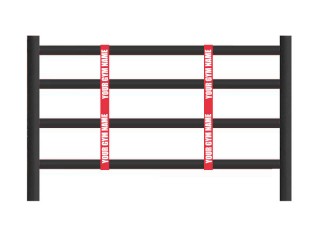 Custom Muay Thai Boxing Ring Rope Separators
