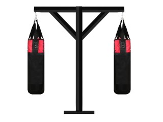 Heavy Duty Boxing Heavy Bag Double Hangers + Professional Microfiber Boxing Heavy Bag size 150 cm. [x2][Ready to use] 